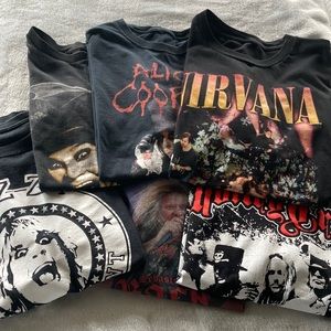 Men’s Vintage Band T-shirts